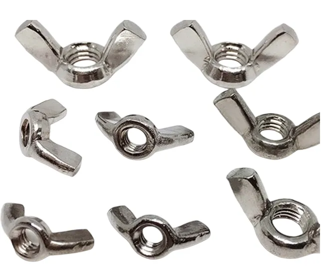 201/304 stainless steel wing nuts (DIN 315) – butterfly nuts